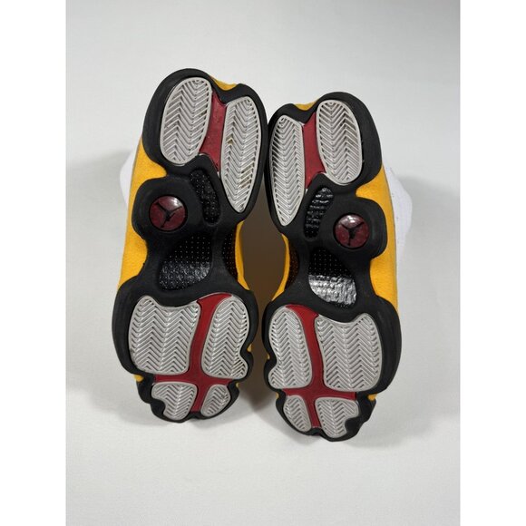 Nike Air Jordan 13 Retro OG Shoes Mens Size 10 White Yellow Del Sol 414571-167 main image 5